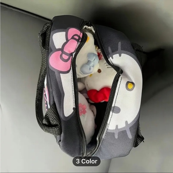 Hello Kitty Tote | New in Package Black or White Available - Picture 3 of 6